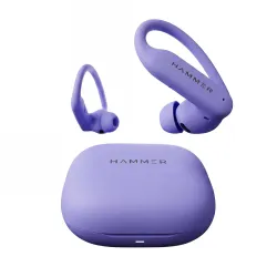 HAMMER KO2 Sports TWS Earbuds for Running & Gym Workout - Secure Ear Hooks
