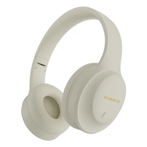 Image of HAMMER Vibe ENC Bluetooth Headphones (Beige)