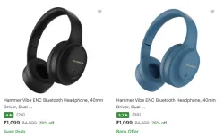 Hammer Wireless Headphones Upto 78% Discount
