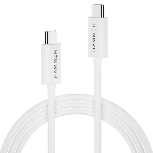 Image of HAMMER 1.5M Type C to Type C 5A (100W) PD Fast Charging Cable