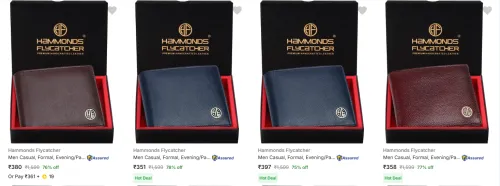 Image of Hammonds Flycatcher Wallets at minimum 70% Discount