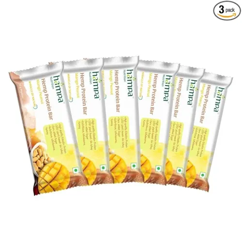 Image of Hampa Hemp protein Bar 50g pack 6