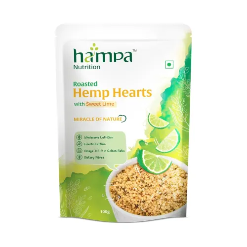 Image of Hampa Roasted Hemp Hearts 100g