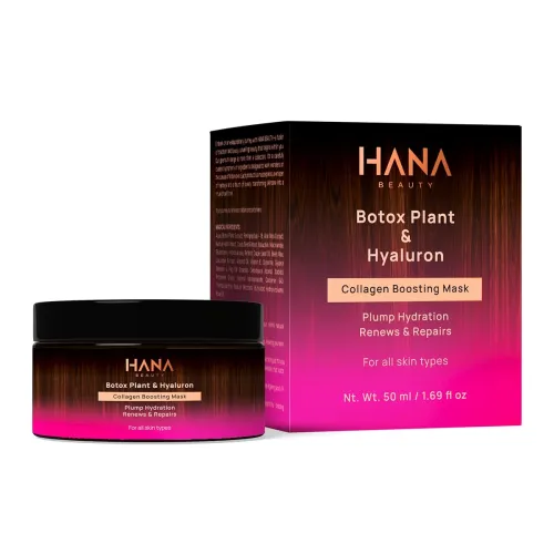 Image of Hana Beauty Collagen Boosting Mask with Hyaluron | Collagen Boosting | Wrinkle & Fineline Corrector | Enhance Youthfulne