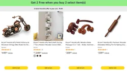 Handicrafts Items Buy 2 Get 2 Free