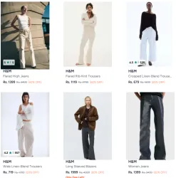 H&M LOOT: Womens Fashion Flat 60% OFF + Extra 10% OFF