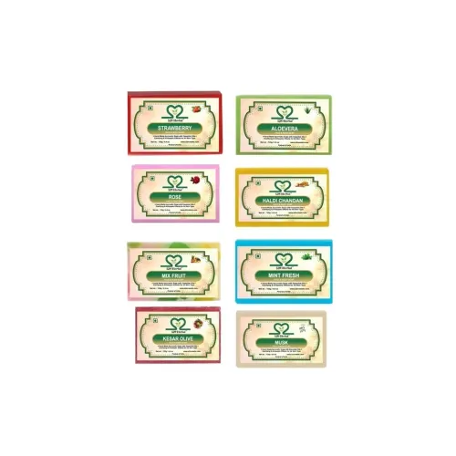Image of Handmade Soap Combo Kit Gift Pack For Glowing Skin (8 x 125g) Po8