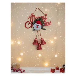Hanging Bell Décor Christmas Decoration | Items for Home & Office | Festive Hangings, Ornaments | PoPo Toys ® | Red