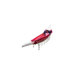 Hangit Cotton Hammock (Red, 320 Centimeters)