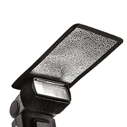 Image of Hanumex® Squire Shape Flashlight Bounce Card - The Ultimate Flash Bounce Card Flash Diffuser for Stunning Lighting Effec