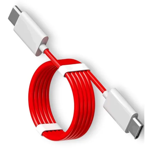 Image of HANYCONY USB-C to C 120W Fast Charging Cable compatible with OnePlus 12 11 10T 9 Pro Nord CE 2 Lite CE 3 Lite & More – S