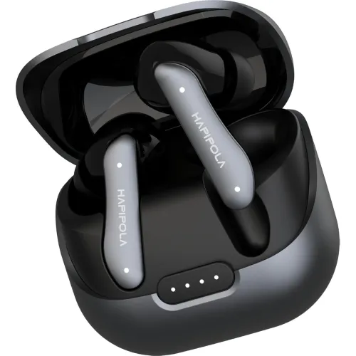 Image of HAPIPOLA Serene (ANC) in Ear Wireless ANC Earbuds (TWS), Massive 40Hrs Playtime