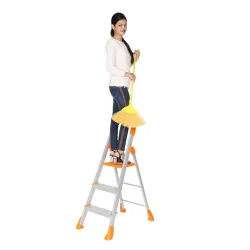 Happer Premium Foldable Aluminium Step Ladder 3 steps
