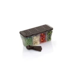 HAPPI 4 In 1 Plastic Masala Box 1800ml