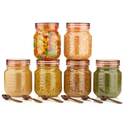 HAPPI Airtight 750ml Kitchen Storage Containers Set