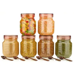 HAPPI Multipurpose Unbreakable Plastic Transparent Storage Containers