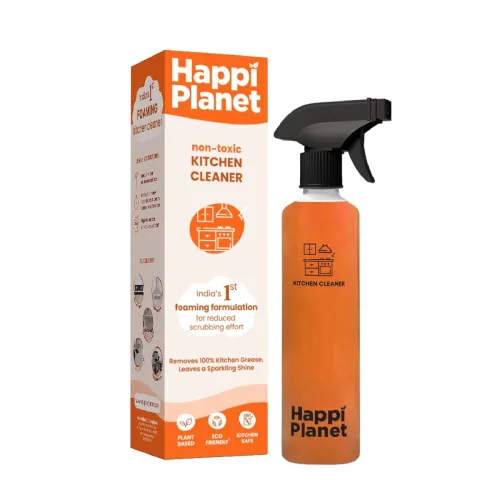 Image of Happi Planet Foaming Kitchen Cleaner Spray (500ml)
