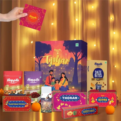 Image of Happilo Gift Box Tyohar Box 10 Inclusions Combo 