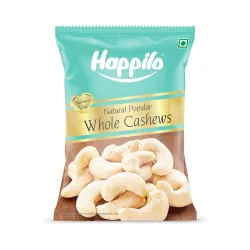 Happilo Natural Popular Cashews 400g Value Pack | Dry Fruits, Kaju, Healthy Snacks | Unsalted Cashew Nuts | Crunchy, Nutritious & Delicious Nuts | Rich in Protein, Magnesium & Phosphorus