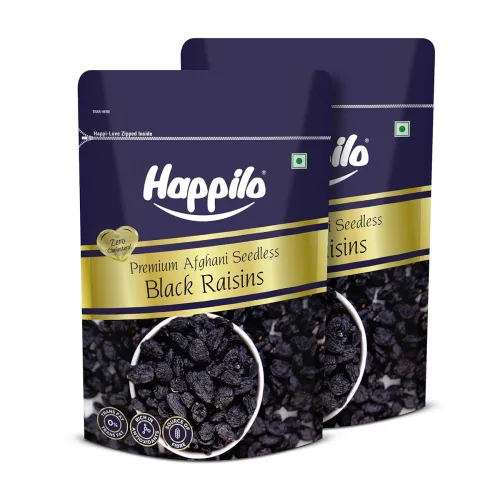 Image of Happilo Premium Afghani Seedless Black Raisins