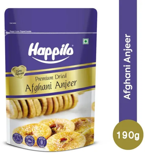 Image of Happilo Premium Dried Afghani Anjeer/ Figs (1 x 190 g)