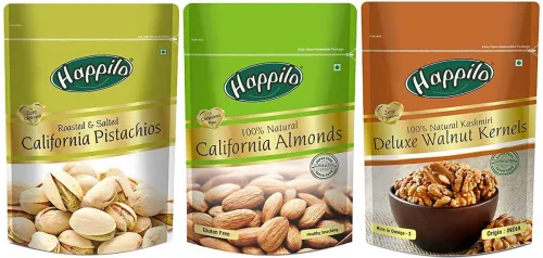 Image of Happilo Premium Dry Fruits Combo Pack   (3 x 200 g)