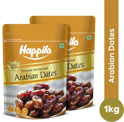 Image of Happilo Premium International Arabian Dates (2 x 0.5 kg)