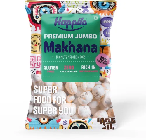 Image of Happilo Premium Jumbo Fox Nuts (Makhana)  (100 g)