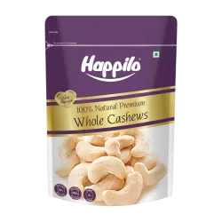 Happilo Premium Natural Whole Kaju/ Cashews (1 x 900 g)