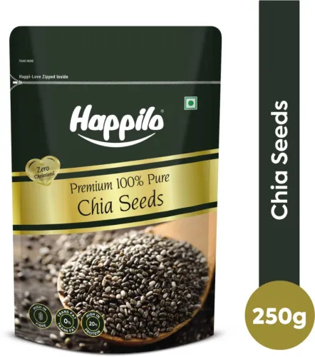 Image of Happilo Premium Raw Authentic Chia Seeds  (250 g)