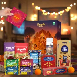 Happilo Puja Gift Box 14 Inclusions Gift Hamper Combo