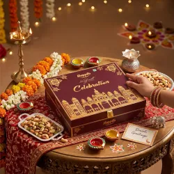 Happilo Raj Mahal Dry Fruit Gift Box (500g)