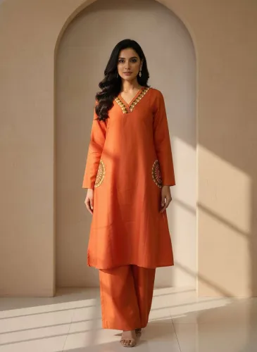 Image of Happy Design Tunic Palazzos Co-ords Set