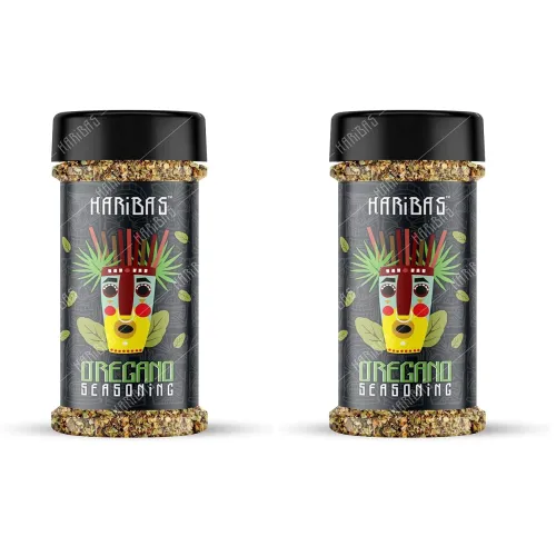 Image of HARIBAS Dry Oregano Flakes Seasonings 100 Gram