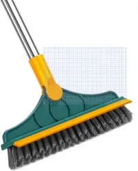 HARIKRISHNA 2 in 1 Floor Cleaning Brush with Wiper