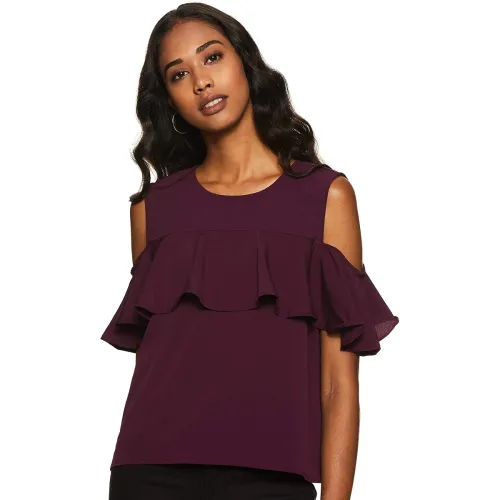 Image of Harpa Round Neck Solid Top