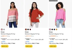 Harpa Womens Top Starting @ ₹155
