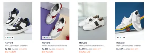 Image of Harvard Men's Casual Shoes upto 87% Discount