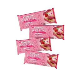 Harveys Premium Strawberry Wafer Biscuits 150g Pack of 4