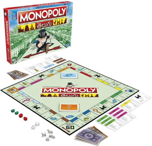 Image of HASBRO GAMING Game, Family Board Game for 2 to 6 Players, Board Game for Kids Ages 8 and Up Board Game Accessories