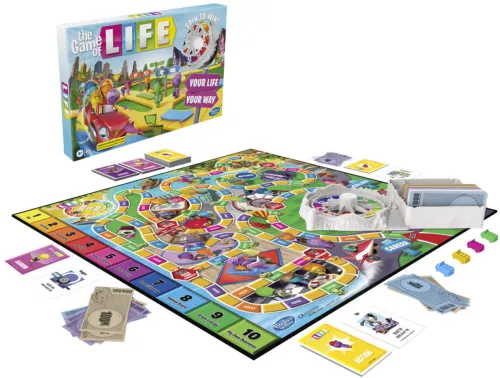 Image of HASBRO GAMING The Game of Life Board Game