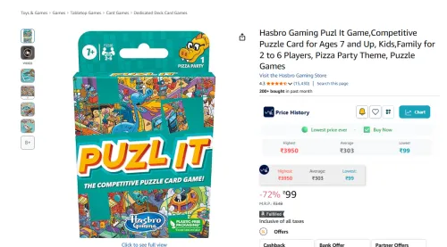 Image of Hasbro Gaming Puzl It Game