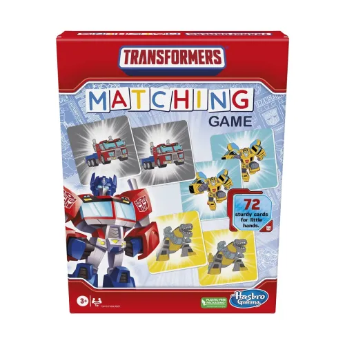 Image of Hasbro Gaming Transformers Matching Game