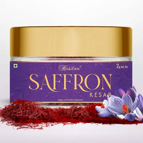 Image of Hasitam (2gm) Pure Original Kashmiri Saffron for Pooja rituals & Food aroma