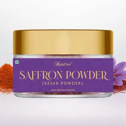 Hasitam SAFFRON Powder 5Gm, World's Finest Wonder Spice Saffron (Kesar), Kumkuma Puvva Certified (A++++) Quality Value Pack Kashmiri Kesar Powder Ideal for Sweets, Tilak, Milk, Skin And Face...