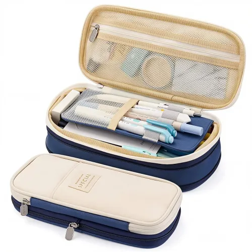 Image of HASTHIP® Nylon Large Capacity Pencil Pouch