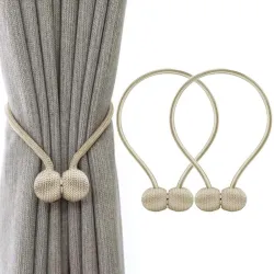 HASTHIP Polyester Solid Curtain Tiebacks, Po2