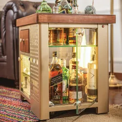 HAUS OF BARS Metal by Speedx- Model M Mini Bar for Home