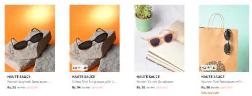 Image of Haute Sauce Sunglasses Starting @ ₹85