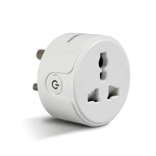 Image of Havells 10 A Wi-Fi Smart Plug with Voice Control & Energy Monitoring 
